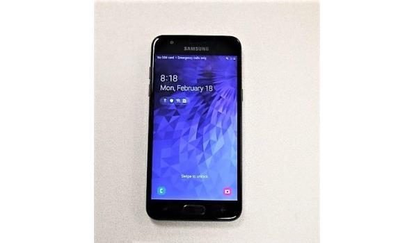smartphone SAMSUNG, type GALAXY J3V, Android 9, cap 16Gb, met gebruikssporen, zonder lader